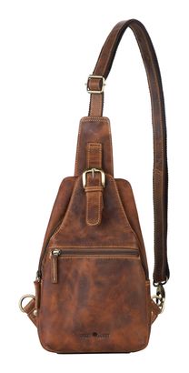 GREENBURRY Vintage Sling Bag Brown