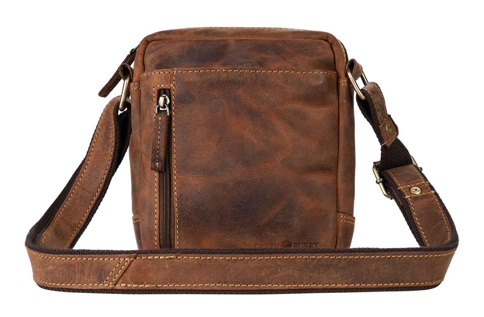 GREENBURRY Vintage Travel - 4 Crossbody Bag Brown