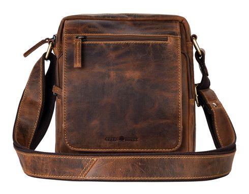 GREENBURRY Vintage Crossbody Bag Brown