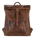 GREENBURRY Vintage Roller Backpack L Brown