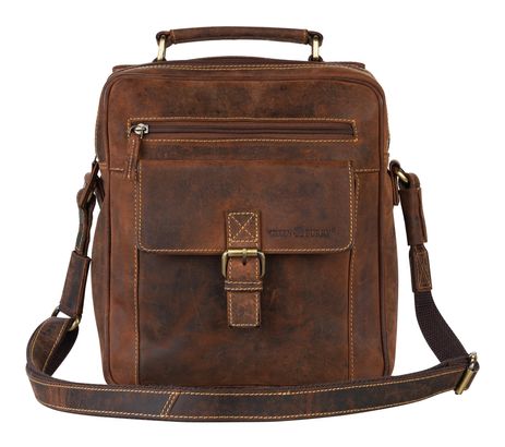 GREENBURRY Vintage Crossbody Bag Brown