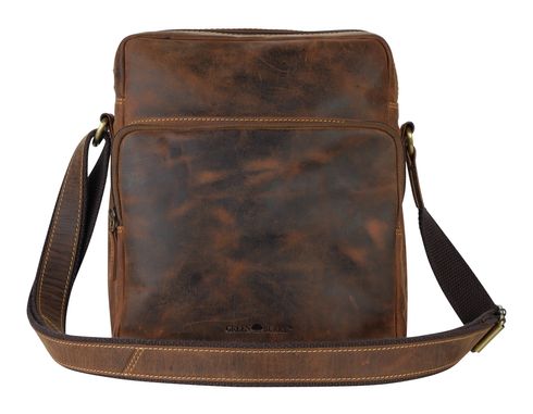 GREENBURRY Vintage Reporter Bag Brown