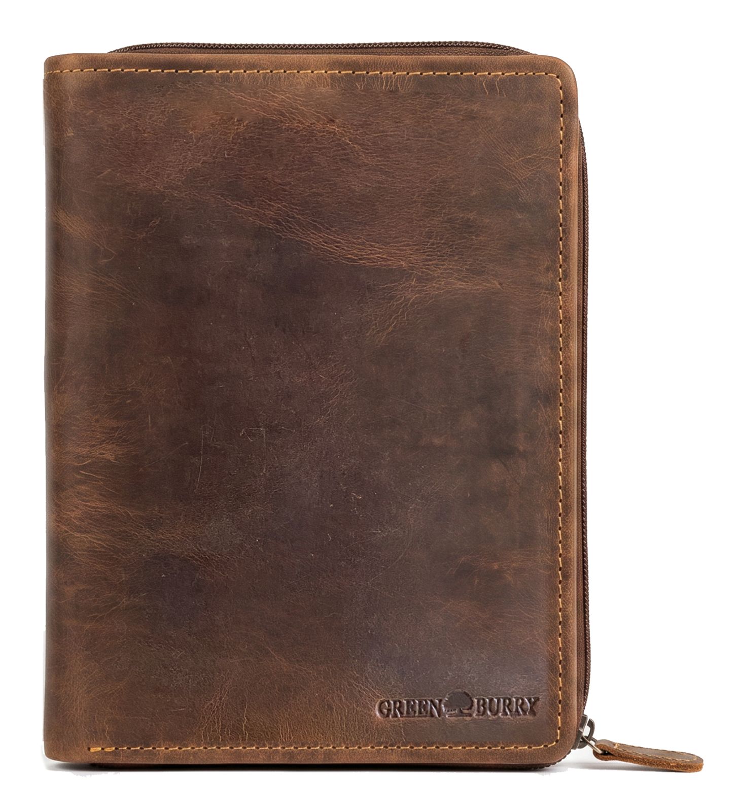 GREENBURRY Vintage A5 Organizer Brown