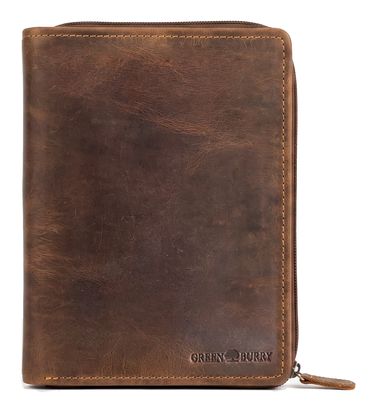 GREENBURRY Vintage A5 Organizer Brown
