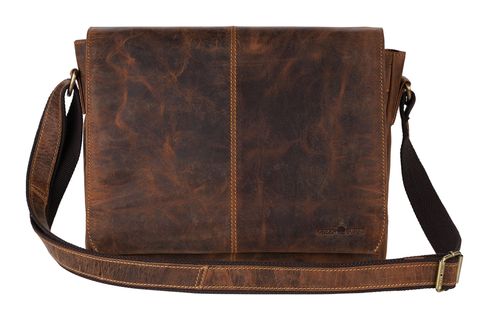 GREENBURRY Vintage Crossbody Bag Brown