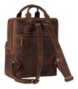 GREENBURRY Vintage Backpack Brown GREENBURRY Vintage Backpack Brown
