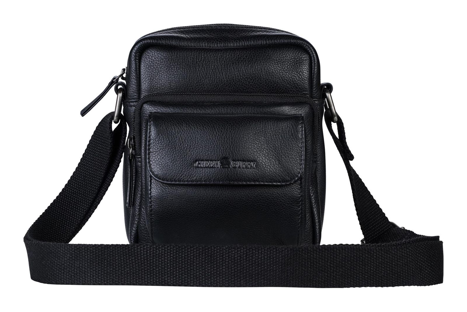 GREENBURRY Vintage Travel Crossbody Bag Black