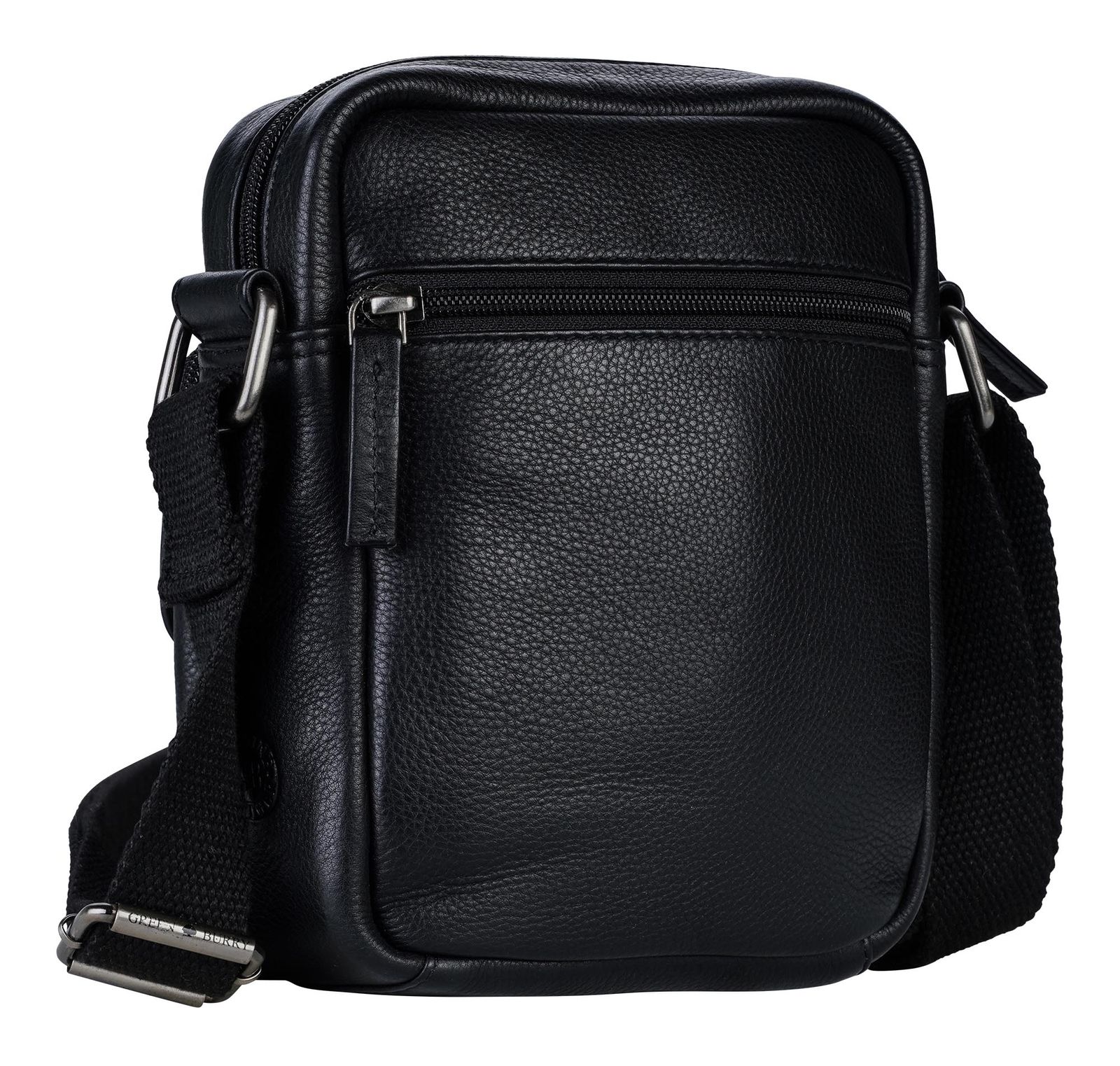 GREENBURRY Vintage Travel Crossbody Bag Black GREENBURRY Vintage Travel Crossbody Bag Black
