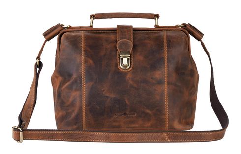 GREENBURRY Vintage Shoulder Bag L Brown GREENBURRY Vintage Shoulder Bag L Brown