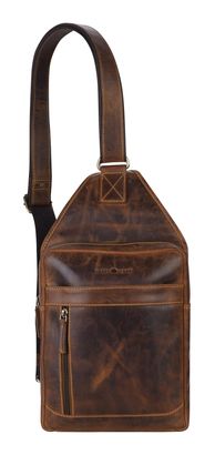 GREENBURRY Vintage Sling Bag Brown