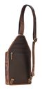 GREENBURRY Vintage Sling Bag Brown