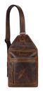 GREENBURRY Vintage Sling Bag Brown