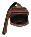 GREENBURRY Vintage Sling Bag Brown