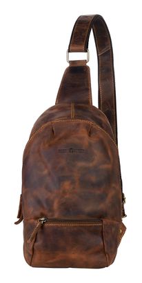 GREENBURRY Vintage Sling Bag Brown