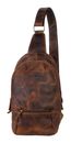 GREENBURRY Vintage Sling Bag Brown