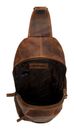 GREENBURRY Vintage Sling Bag Brown