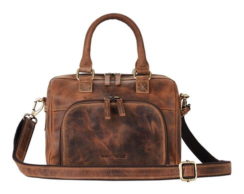 GREENBURRY Vintage Crossbody Bag Brown