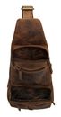 GREENBURRY Vintage Sling Bag Brown