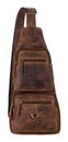 GREENBURRY Vintage Sling Bag Brown