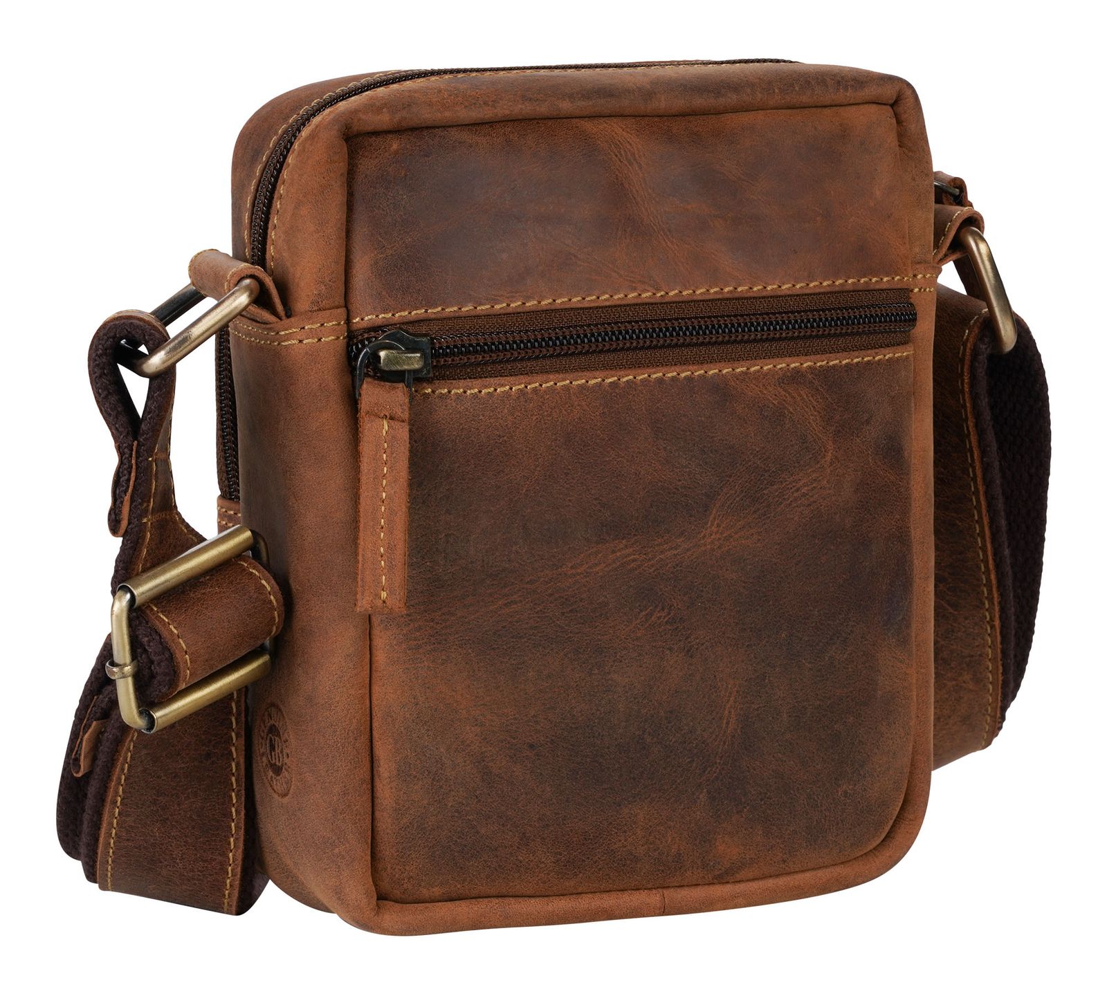 GREENBURRY Vintage Travel - 1 Crossbody Bag Brown GREENBURRY Vintage Travel - 1 Crossbody Bag Brown