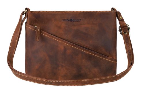 GREENBURRY Vintage Crossbody Bag Brown