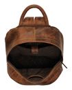 GREENBURRY Vintage Backpack Zip Around Brown