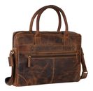 GREENBURRY Vintage Laptop Case Brown
