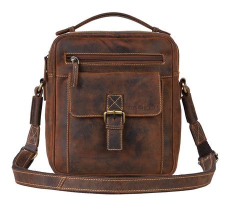 GREENBURRY Vintage Crossbody Bag Brown