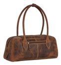 GREENBURRY Vintage East / West Shoulder Bag Brown