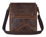 GREENBURRY Vintage Crossbody Bag Brown GREENBURRY Vintage Crossbody Bag Brown