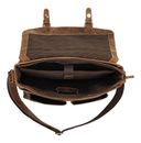 GREENBURRY Vintage Crossbody Bag XL Brown