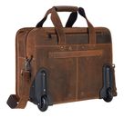 GREENBURRY Vintage Business Trolley Brown