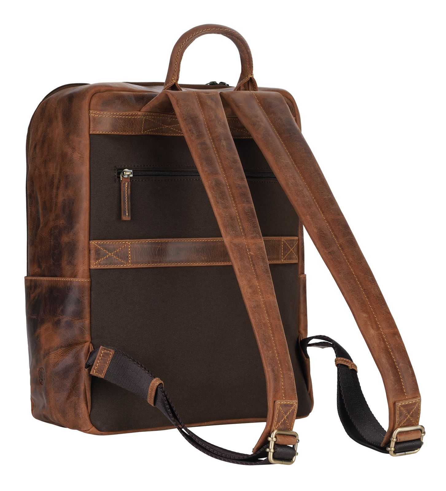 GREENBURRY Vintage Business Backpack XL Brown GREENBURRY Vintage Business Backpack XL Brown