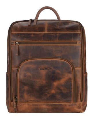 GREENBURRY Vintage Business Backpack XL Brown GREENBURRY Vintage Business Backpack XL Brown