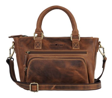 GREENBURRY Vintage Crossbody Bag Brown