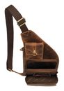 GREENBURRY Vintage Sling Bag Brown