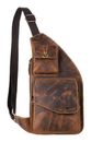 GREENBURRY Vintage Sling Bag Brown