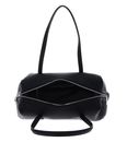 Calvin Klein Emblem Pebble Doctor Shoulder Black