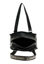 Calvin Klein Webbing Strap Tote Black Calvin Klein Webbing Strap Tote Black