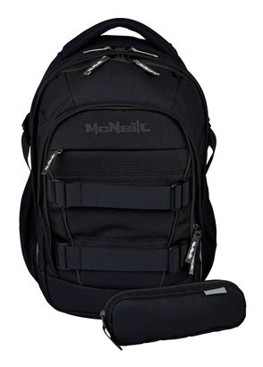 McNeill LUCA 2:0 School Backpack Solid Black McNeill LUCA 2:0 School Backpack Solid Black