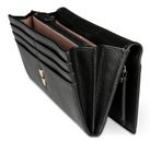 bugatti Emilia Ladies Long Wallet With Flap Black