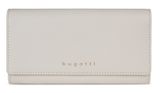 bugatti Emilia Ladies Long Wallet With Flap Creme