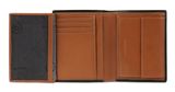 bugatti Roccia Upright Wallet with flap Black bugatti Roccia Upright Wallet with flap Black