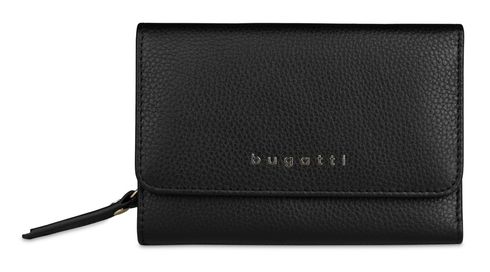 bugatti Emilia Ladies Wallet With Flap Black
