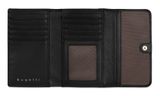 bugatti Emilia Ladies Wallet With Flap Black bugatti Emilia Ladies Wallet With Flap Black