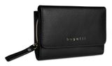 bugatti Emilia Ladies Wallet With Flap Black bugatti Emilia Ladies Wallet With Flap Black