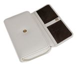 bugatti Emilia Ladies Long Wallet With Flap Creme