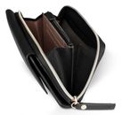 bugatti Emilia Ladies Long Wallet With Flap Black