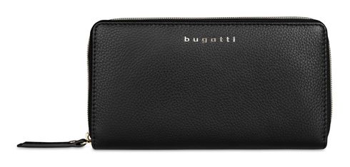 bugatti Emilia Ladies Long Wallet Black
