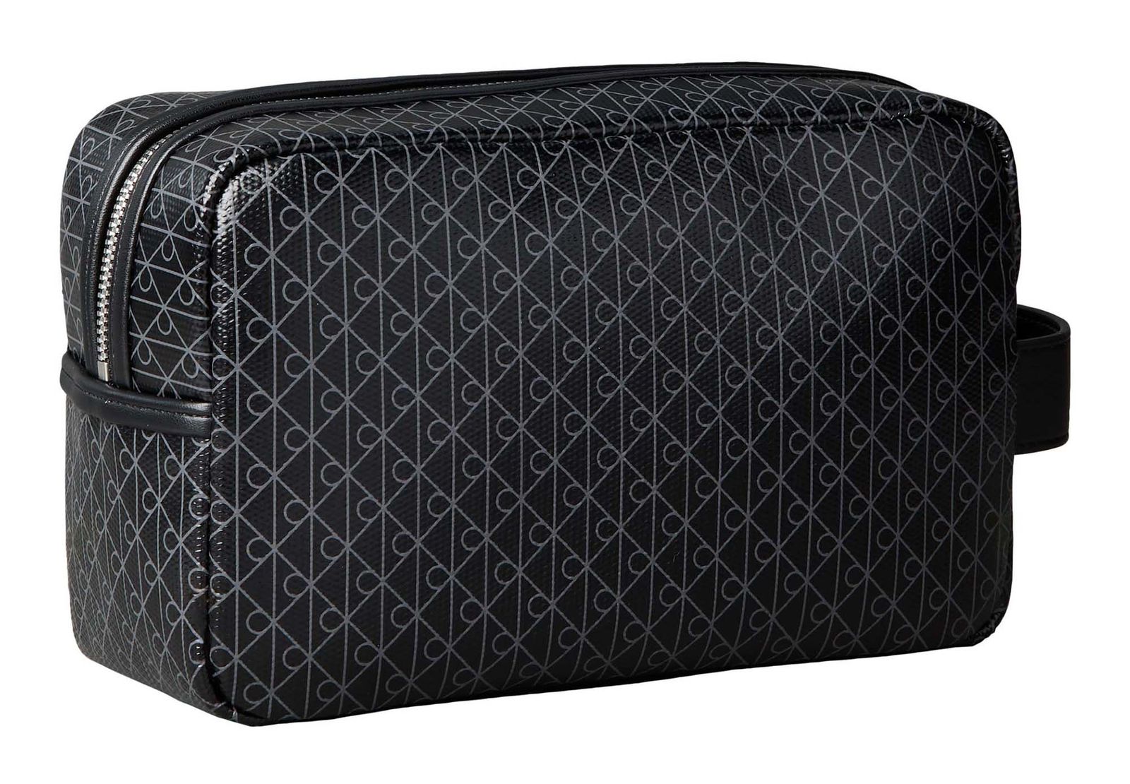 Calvin Klein Emblem Coated Dopp Kit Black Calvin Klein Emblem Coated Dopp Kit Black